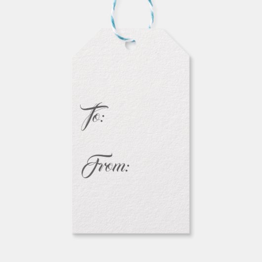 High-step dansen naar de aangepaste muziek cadeaulabel (Achterkant)