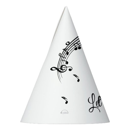 High-step dansen naar de aangepaste muziek feesthoedjes (Links)