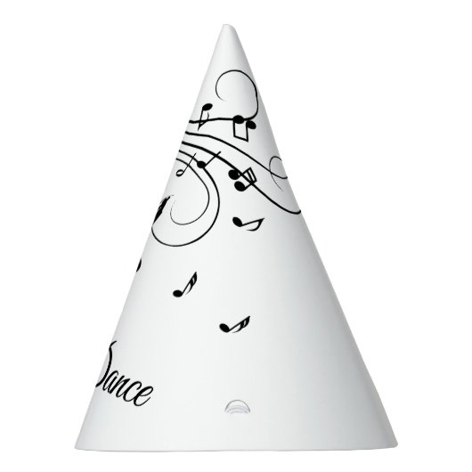 High-step dansen naar de aangepaste muziek feesthoedjes (Rechts)