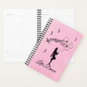 High-step dansen naar de muziek planner (Display)