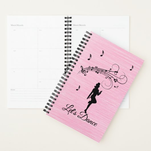 High-step dansen naar de muziek planner (Display)