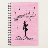 High-step dansen naar de muziek planner (Voorkant)