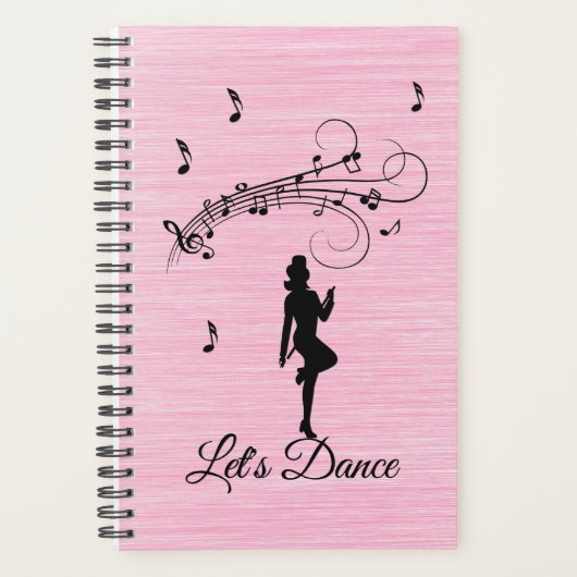 High-step dansen naar de muziek planner (Voorkant)