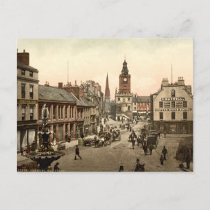 High Street, Dumfries, Schotland Briefkaart