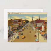 High Street, Portsmouth, Virginia Briefkaart (Voorkant / Achterkant)