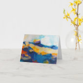 "High Summer" Notitiekaart (Gele Bloem)