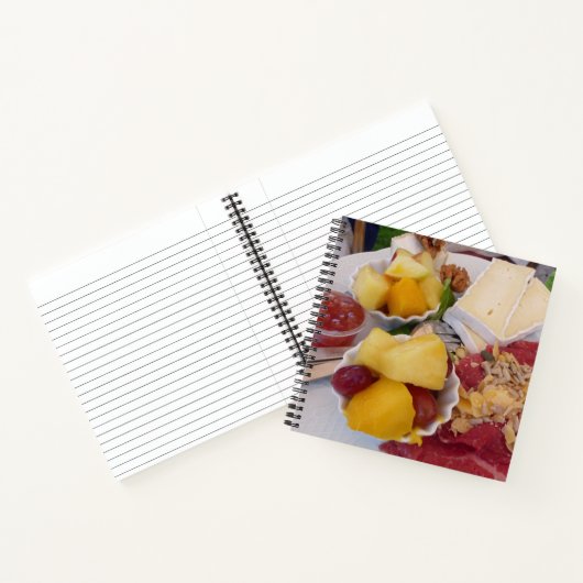 High Tea Food Notebook Notitieboek (Binnen)
