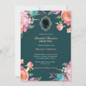 High Tea Garden Party, mooie zachte pastel Kaart (Voorkant)