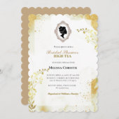 High Tea Garden Party, mooie zachte pastel Kaart (Voorkant / Achterkant)