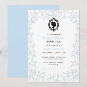 High Tea Garden Party, mooie zachte pastel Kaart