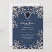 High Tea Garden Party, mooie zachte pastel Kaart (Voorkant)