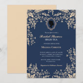 High Tea Garden Party, mooie zachte pastel Kaart (Voorkant / Achterkant)