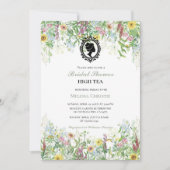 High Tea Garden Party, mooie zachte pastel Kaart (Voorkant)