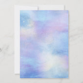 High tea party theekopjes  china bloemenbruids kaart (Achterkant)