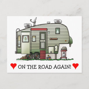 High Tech 5th Wheel Briefkaart