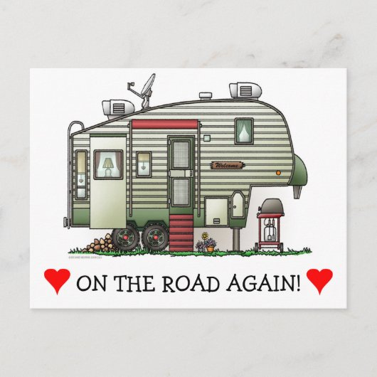 High Tech 5th Wheel Briefkaart (Voorkant)