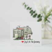 High Tech 5th Wheel Briefkaart (Staand voorkant)