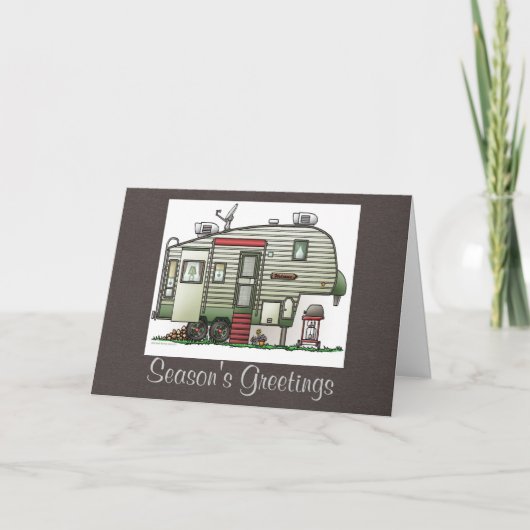 High Tech 5th Wheel Feestdagen Kaart (Voorkant)