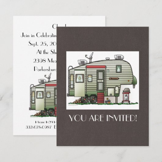 High Tech 5th Wheel Kaart (Voorkant / Achterkant)