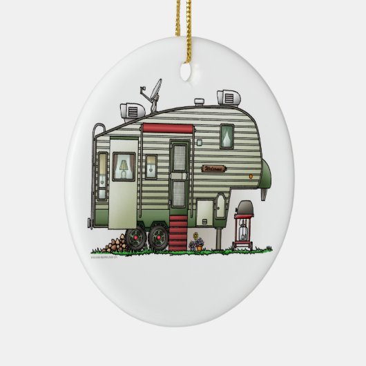 High Tech 5th Wheel Keramisch Ornament (Rechts)