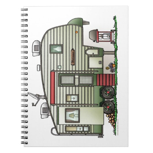 High Tech 5th Wheel Notitieboek (Voorkant)