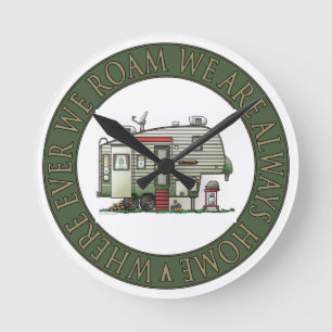 High Tech 5th Wheel Ronde Klok