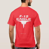 High Tech Eagle - (donkere kleur) T-shirt (Achterkant)