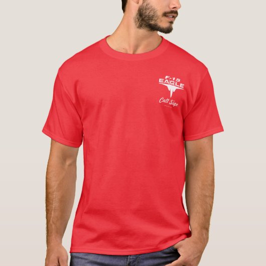 High Tech Eagle - (donkere kleur) T-shirt (Voorkant)