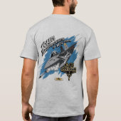 High Tech Eagle - Licht gekleurd T-shirt (Achterkant)