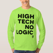 HIGH TECH GEEN LOGICA T-SHIRT (Voorkant)