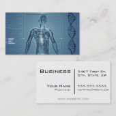 High Tech Health - Blue No.1 Visitekaartje (Voorkant / Achterkant)