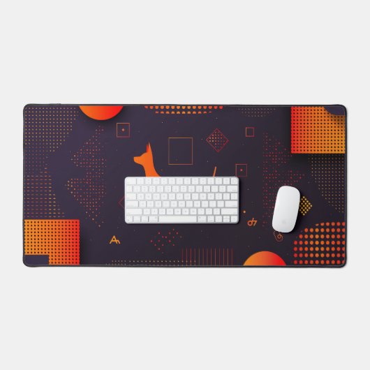 High Tech  hond Bureaumat (Keyboard & Muis)