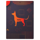 High Tech  hond Klembord (Achterkant)