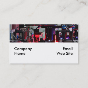 High Tech Industrial Robot Visitekaartje