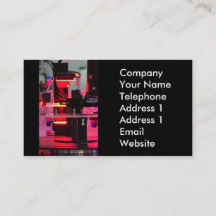 High Tech Industrial Robot Visitekaartje