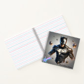 "High-Tech Suit Channels Power" Notitieboek (Binnen)