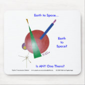 "High Tech Telephone to God" Mousepad Muismat (Voorkant)