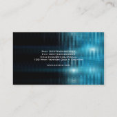 high-tech visitekaartje (Achterkant)