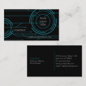 High Tech-Visitekaartje Visitekaartje (Voorkant / Achterkant)