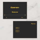 High Tech X-Visitekaartje Visitekaartje (Voorkant / Achterkant)