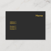 High Tech X-Visitekaartje Visitekaartje (Achterkant)