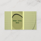 High Technology Visitekaartje (Achterkant)