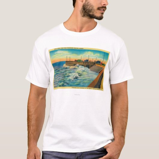 High Tides bij PromenadeSeaside, OF T-shirt (Voorkant)