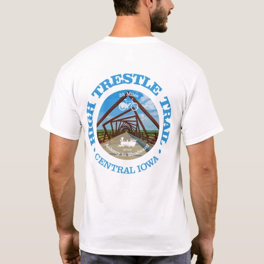 High Trestle Trail (fietsen c) T-shirt (Achterkant)