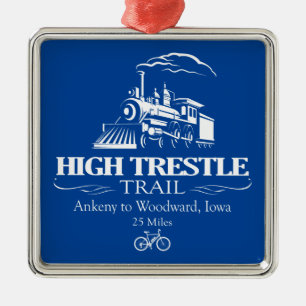 High Trestle Trail (RT) Metalen Ornament