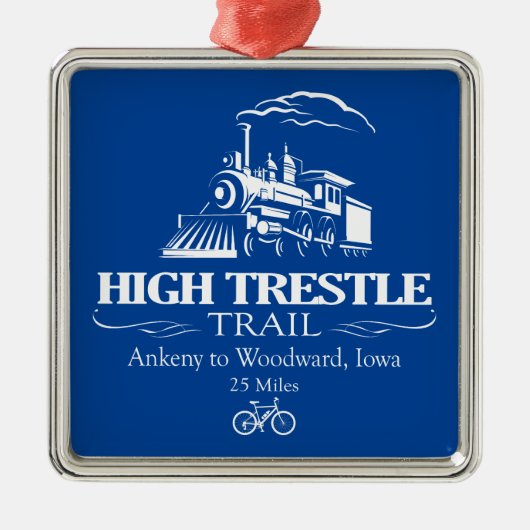 High Trestle Trail (RT) Metalen Ornament (Voorkant)