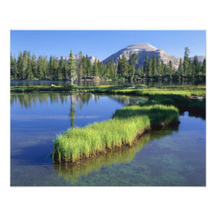 HIGH UINTAS WILDERNESS, UT, VS, schiereiland, Foto Afdruk