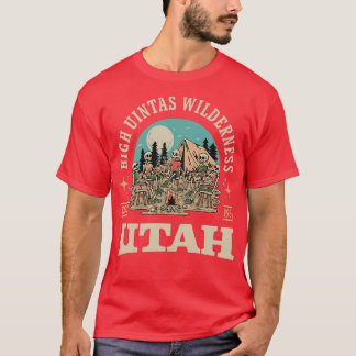 High Uintas Wilderness Utah Outdooravontuur T-shirt