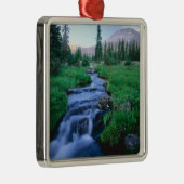 HIGH UINTAS WILDERNESS, UTAH. Stillwater Fork Metalen Ornament (Rechts)