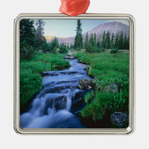 HIGH UINTAS WILDERNESS, UTAH. Stillwater Fork Metalen Ornament